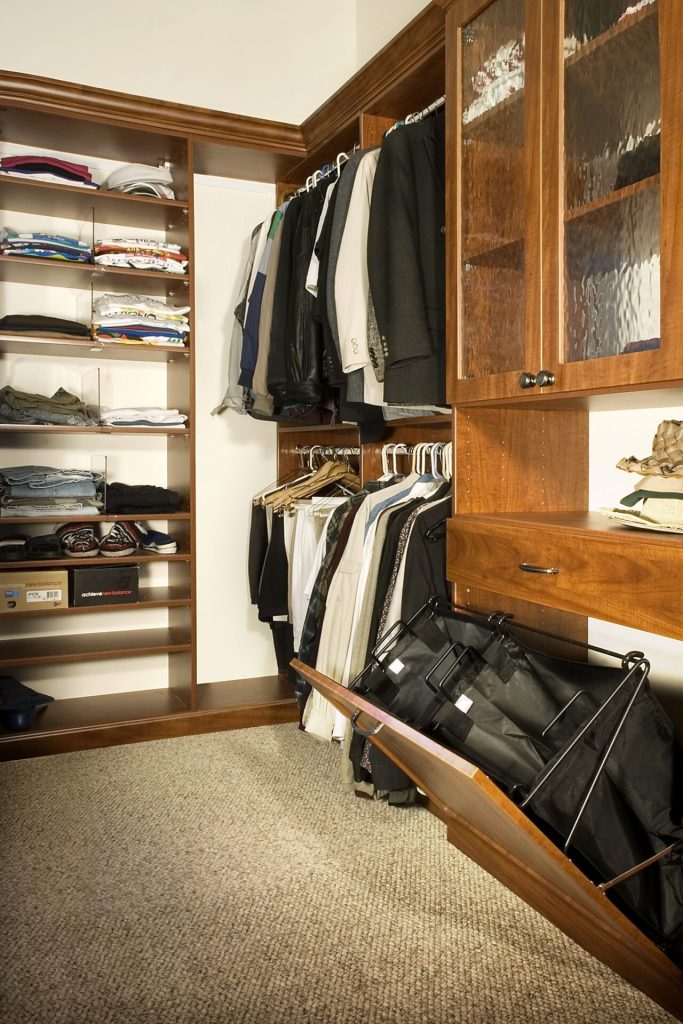 Closet Redesign Experts in Denver. Walk in closet, custom closet, small space experts, SmartSpaces.com