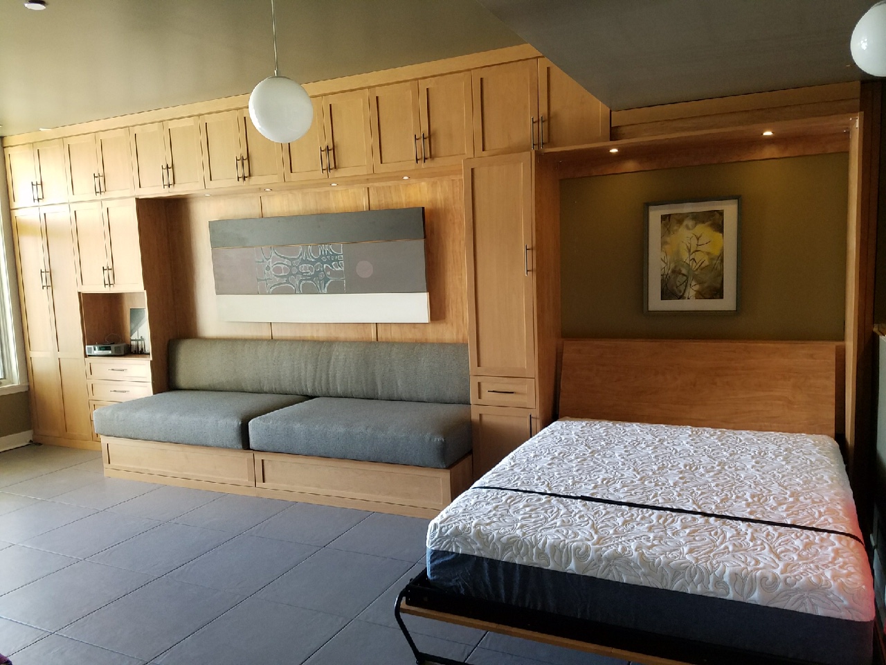 Gorgeous Murphy Bed Installation in Denver, Best Murphy Bed Store Smart Spaces