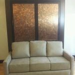 Sofa Bed, Murphy Bed Couch, Chemetal Finish